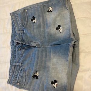 Torrie Mickey Mouse shorts